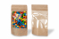 Standbodenbeutel aus Kraftpapier mit großem Fenster - 160 x 270 x 80 mm, 750 ml | PIT Packaging.ch | Couvertsbestellen