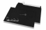 Enveloppes colorées pour Noël - Noir, avec traîneau | PIT Packaging.ch/fr | Paysdesenveloppes