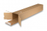 Tubes d'expédition carrés avec bande adhésive QuattroStar - 860 x 140 x 140 mm | PIT Packaging.ch/fr | Paysdesenveloppes