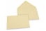 Farbige Couverts für Glückwunschkarten - Camel, 114 x 162 mm | PIT Packaging.ch | Couvertsbestellen