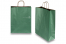 Sacs papier kraft avec anses rondes - vert foncé métallisé, 320 x 120 x 410 mm, 100 gr | PIT Packaging.ch/fr | Paysdesenveloppes
