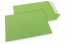 Farbige Couverts Papier - Apfelgrün, 229 x 324 mm | PIT Packaging.ch | Couvertsbestellen