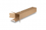 Tubes d'expédition carrés avec bande adhésive QuattroStar - 500 x 105 x 105 mm | PIT Packaging.ch/fr | Paysdesenveloppes