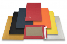 Enveloppes dos carton colorées | PIT Packaging.ch/fr | Paysdesenveloppes