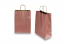 Sacs papier kraft avec anses rondes - rouge métallisé, 260 x 120 x 350 mm, 90 gr | PIT Packaging.ch/fr | Paysdesenveloppes