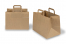 Tragetaschen aus Papier mit flachen Trageriemen - braun, 317 x 218 x 245 mm | PIT Packaging.ch | Couvertsbestellen