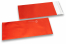 Rote Foliencouverts matt metallic farbig - 110 x 220 mm | PIT Packaging.ch | Couvertsbestellen