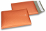 Luftpolstertaschen matt metallic umweltfreundlich - Orange 180 x 250 mm | PIT Packaging.ch | Couvertsbestellen