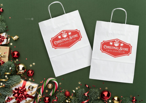 Sacs papier kraft avec anses rondes | PIT Packaging.ch/fr | Paysdesenveloppes