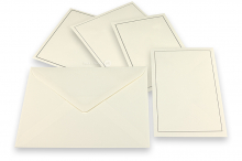 Enveloppes pour faire-part de décès - Toute la collection crème | PIT Packaging.ch/fr | Paysdesenveloppes