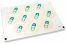 Pastilles adhésives thème naissance - épingle de nourrice bleu | PIT Packaging.ch/fr | Paysdesenveloppes