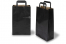 Sacs papier kraft avec anses plates - noir, 220 x 105 x 360 mm | PIT Packaging.ch/fr | Paysdesenveloppes
