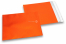Enveloppes aluminium métallisées mat - orange 165 x 165 mm | PIT Packaging.ch/fr | Paysdesenveloppes
