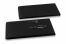 Kartonverpackung mit Kordelverschluss - 110 x 220 x 25 mm, schwarz | PIT Packaging.ch | Couvertsbestellen