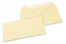Farbige Couverts Papier - Elfenbein, 110 x 220 mm | PIT Packaging.ch | Couvertsbestellen