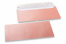Enveloppes de couleurs nacrées - Rose bébé, 110 x 220 mm | PIT Packaging.ch/fr | Paysdesenveloppes