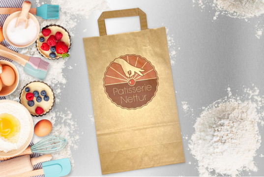Tragetaschen aus Papier mit Flachhenkel | PIT Packaging.ch | Couvertsbestellen