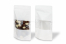 Standbodenbeutel Kraft mit Fenster - Weiß, 160 x 270 x 80 mm, 750 ml | PIT Packaging.ch | Couvertsbestellen