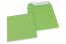 Farbige Couverts Papier - Apfelgrün, 160 x 160 mm | PIT Packaging.ch | Couvertsbestellen