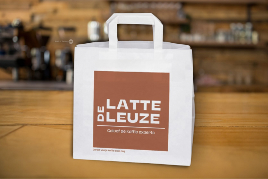 Sacs papier kraft avec anses plates | PIT Packaging.ch/fr | Paysdesenveloppes