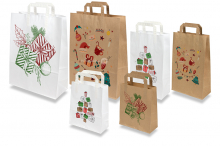 Sacs papier kraft pour Noël | PIT Packaging.ch/fr | Paysdesenveloppes