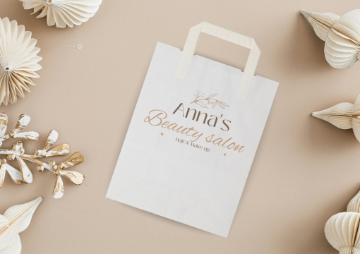 Sacs papier kraft avec anses plates | PIT Packaging.ch/fr | Paysdesenveloppes
