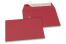 Enveloppes papier colorées - Rouge foncé, 114 x 162 mm | PIT Packaging.ch/fr | Paysdesenveloppes