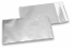 Silberne Foliencouverts matt metallic farbig - 114 x 162 mm | PIT Packaging.ch | Couvertsbestellen