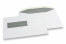 Enveloppes à fenêtre, blanches, 162 x 229 mm (C5), fenêtre à gauche 40 x 110 mm, position de la fenêtre à 20 mm du gauche et à 72 mm du bas, fermeture gommée, 90 grammes | PIT Packaging.ch/fr | Paysdesenveloppes