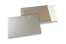 Papprückwandtaschen farbig - Silber, 162 x 229 mm | PIT Packaging.ch | Couvertsbestellen