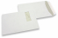 Fenstercouverts, Weiss, 220 x 312 mm (EA4), Fenster links 40 x 110 mm, Fensterposition 20 mm von links und 50 mm von oben, gummiert, 120 Gramm | PIT Packaging.ch | Couvertsbestellen