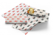 Bedrucktes fettdichtes Papier - Weiß | PIT Packaging.ch | Couvertsbestellen