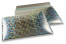 Luftpolstertaschen metallic umweltfreundlich - Silber Holographisch 235 x 325 mm | PIT Packaging.ch | Couvertsbestellen