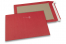 Enveloppes dos carton colorées - Rouge, 229 x 324 mm | PIT Packaging.ch/fr | Paysdesenveloppes