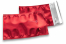 Rote Metallic Foliencouverts - 114 x 162 mm | PIT Packaging.ch | Couvertsbestellen