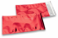 Rote Metallic Foliencouverts - 114 x 229 mm | PIT Packaging.ch | Couvertsbestellen