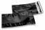 Enveloppes aluminium métallisées colorées - noir  114 x 229 mm | PIT Packaging.ch/fr | Paysdesenveloppes