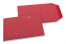 Farbigen Flachbeutel - Rot, 85 x 125 mm | PIT Packaging.ch | Couvertsbestellen