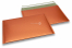 Enveloppes à bulles ECO métallisées mat colorées - orange 235 x 325 mm | PIT Packaging.ch/fr | Paysdesenveloppes