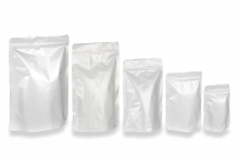 Standbodenbeutel Weiß | PIT Packaging.ch | Couvertsbestellen