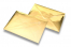 Gold Metallic glänzende Couverts | PIT Packaging.ch | Couvertsbestellen