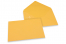 Enveloppes colorées pour cartes de voeux - jaune or, 162 x 229 mm | PIT Packaging.ch/fr | Paysdesenveloppes