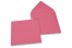 Farbige Couverts  für Glückwunschkarten - Rosa, 155 x 155 mm | PIT Packaging.ch | Couvertsbestellen