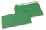 Enveloppes papier colorées - Vert foncé, 110 x 220 mm | PIT Packaging.ch/fr | Paysdesenveloppes