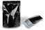 Standbodenbeutel glänzend Schwarz - 200 x 300 x 100 mm, 1800 ml | PIT Packaging.ch | Couvertsbestellen
