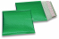 Luftpolstertaschen metallic umweltfreundlich - Grün 165 x 165 mm | PIT Packaging.ch | Couvertsbestellen