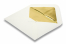 Gefütterten couverts Elfenbein - Gold gefüttert | PIT Packaging.ch | Couvertsbestellen
