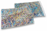 Enveloppes aluminium métallisées colorées - argent holographique  162 x 229 mm | PIT Packaging.ch/fr | Paysdesenveloppes