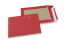 Papprückwandtaschen farbig - Rot, 162 x 229 mm | PIT Packaging.ch | Couvertsbestellen