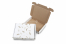 Boîte postale pré-imprimée - plumes d'or | PIT Packaging.ch/fr | Paysdesenveloppes